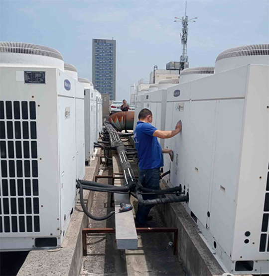 南丹中央空调制热和不制冷系统维修方法